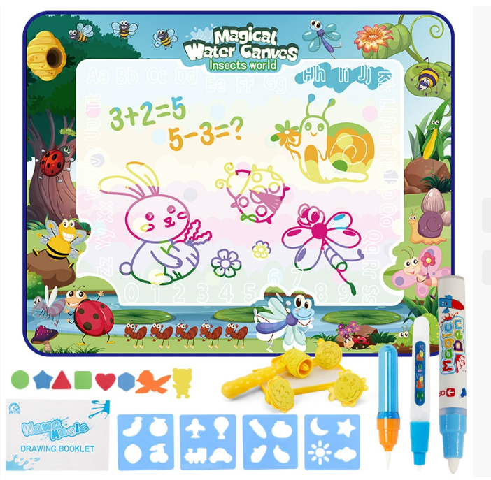 Tapis de dessin magique à l'eau