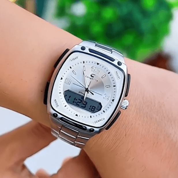 Montre Classique Digital Étanche Multifonctionnel